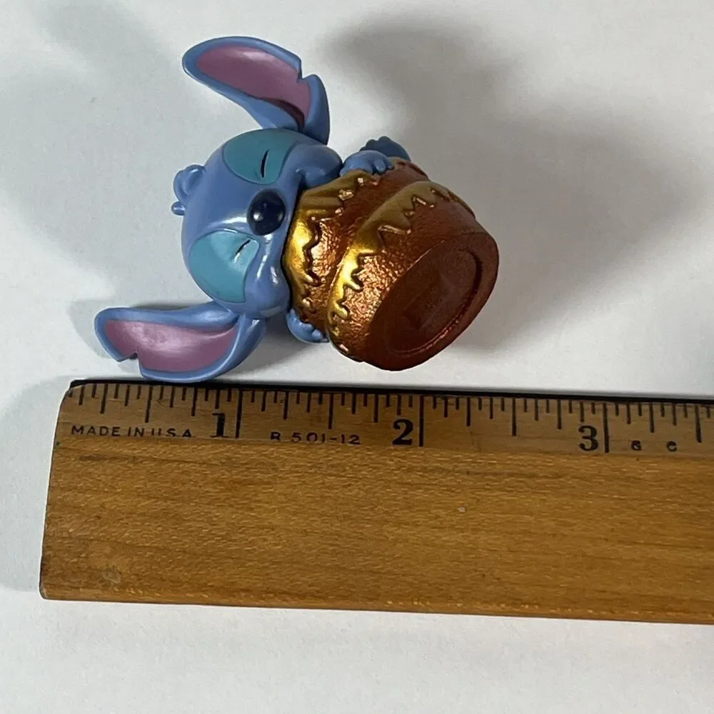 Disney Stitch Just Play Stitch with Cake Collectible Mini Figure